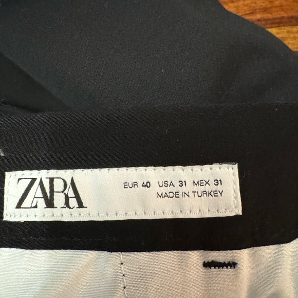 Zara black pants NWOT - Picture 6 of 6